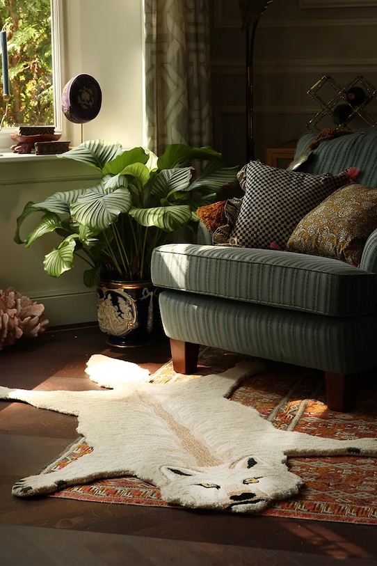 Doing Goods gyapjú szőnyeg Woozy Wolf Rug Large 1.45.10.078.020.5