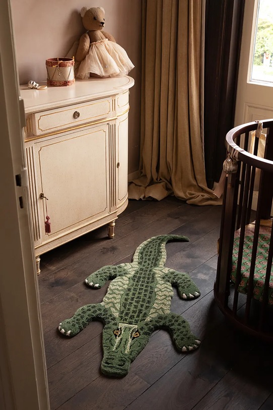 Doing Goods gyapjú szőnyeg Coolio Crocodile S 1.45.10.038.060.3 zöld