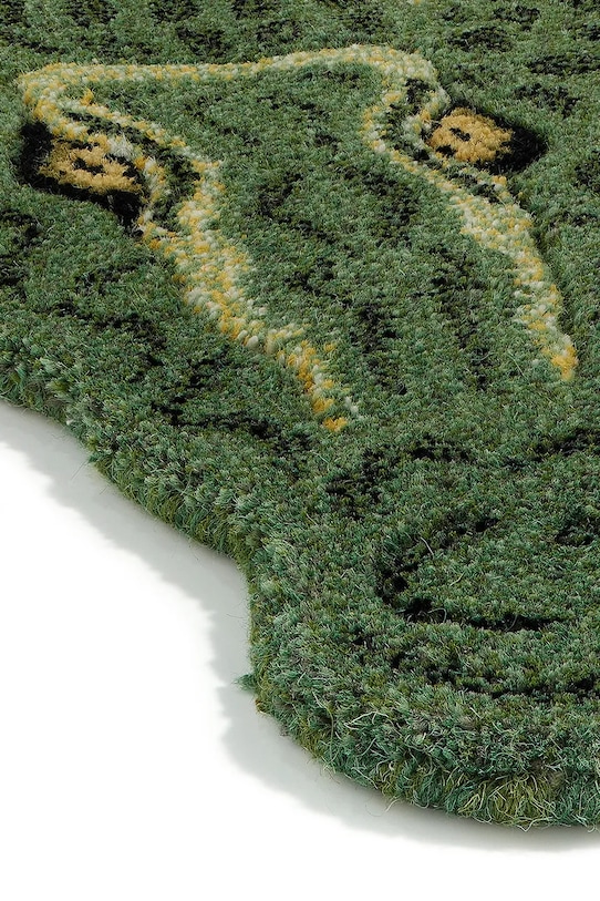 Nappali és hálószoba Doing Goods gyapjú szőnyeg Coolio Crocodile L 1.45.10.038.060.5 zöld