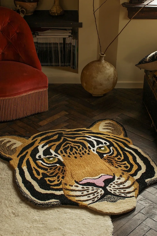 Doing Goods covor de lână Rajah Tiger Head 1.45.10.071.080.5 multicolor