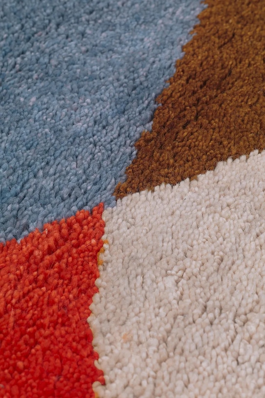 Vlnený koberec ferm LIVING Harlequin 1104266310 viacfarebná AA00