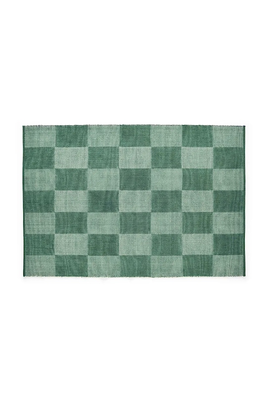 HAY dywan wełniany Check 140 x 200 cm turkusowy AA269.A665.AL53