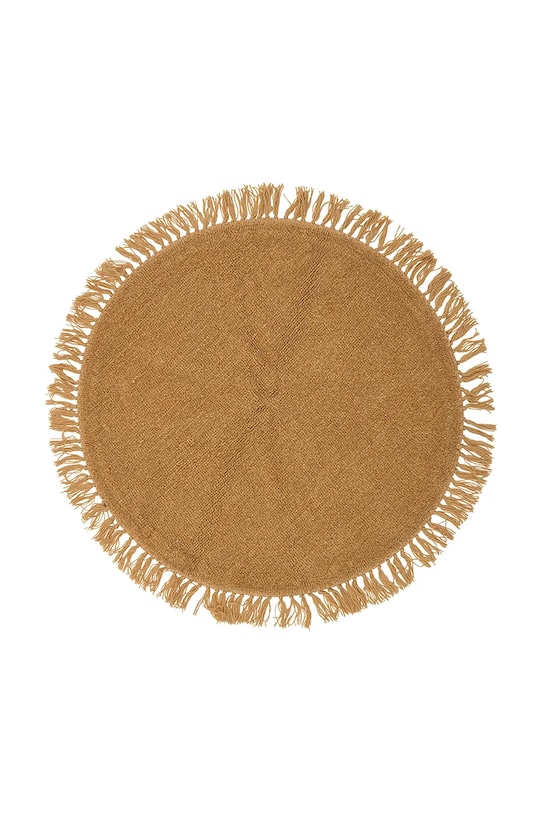 Bloomingville dywan wełniany Lenea 110 cm brązowy 82052949