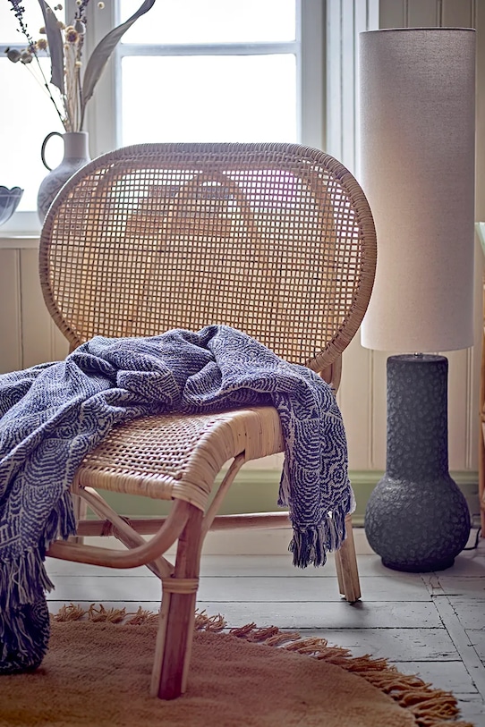 Bloomingville dywan wełniany Lenea 110 cm brązowy 82052949