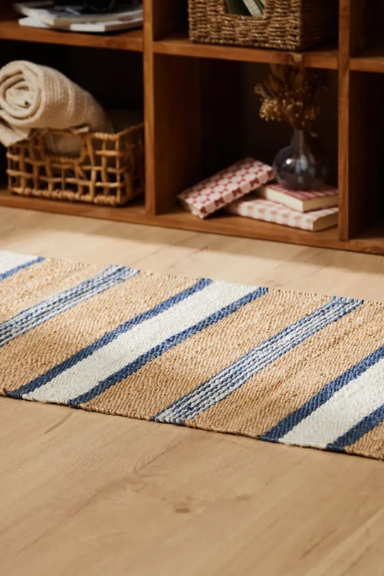 Хлопковый ковёр Calma House Alfombra 60 x 190 cm мультиколор BRUN.190.AZU