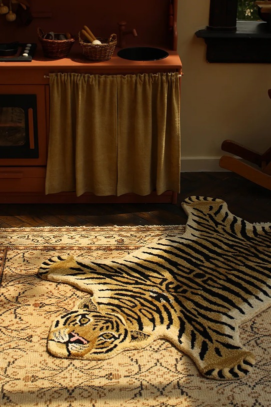 Doing Goods dywan wełniany Drowsy Tiger 150 x 90 x 2 cm 1.45.10.004.700.5