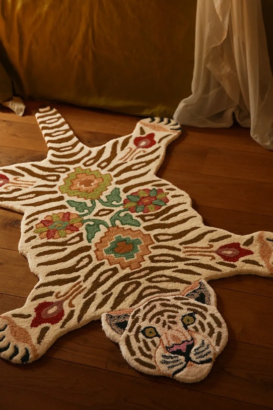Doing Goods dywan wełniany Jill Tiger 150 x 90 x 2 cm 1.45.10.142.020.4