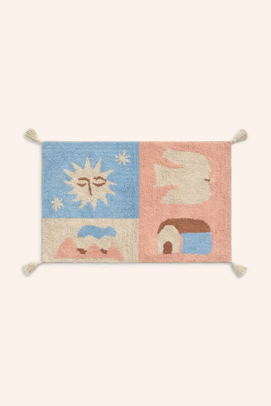 Calma House dywanik bawełniany Camp 60 x 90 cm multicolor CAMP.90.MUL