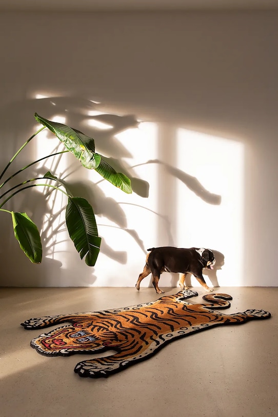 Bongusta dywan wełniany Tiger 115 x 190 cm multicolor BON03.001