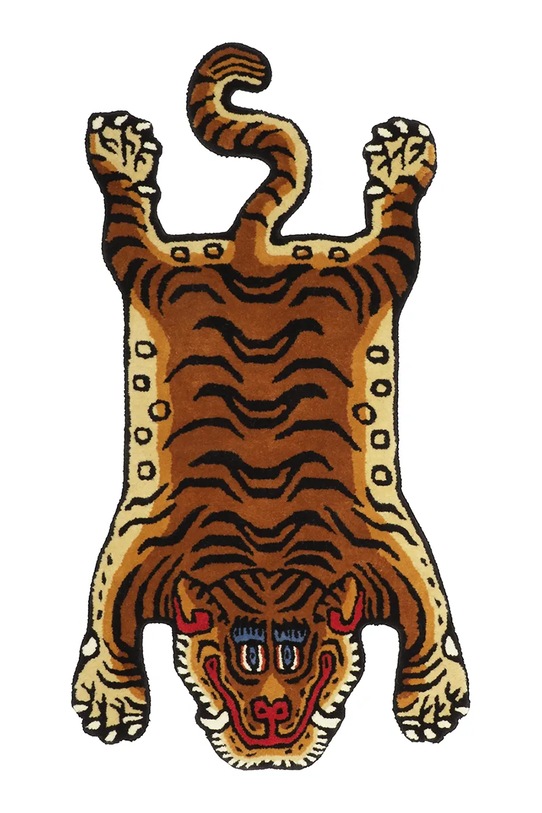 Bongusta dywan wełniany Tiger 50 x 85 cm multicolor BON24