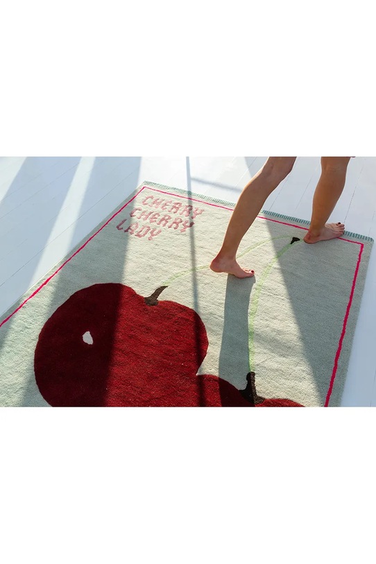 Bongusta dywan wełniany Cherry 140 x 180 cm multicolor BON106