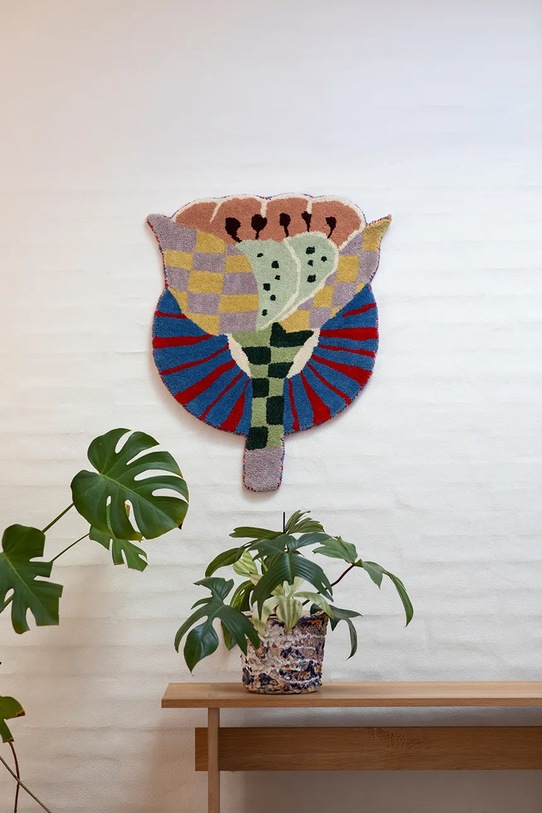 Salon i sypialnia Bongusta dywan wełniany Potpourri 60 x 75 cm BON108 multicolor