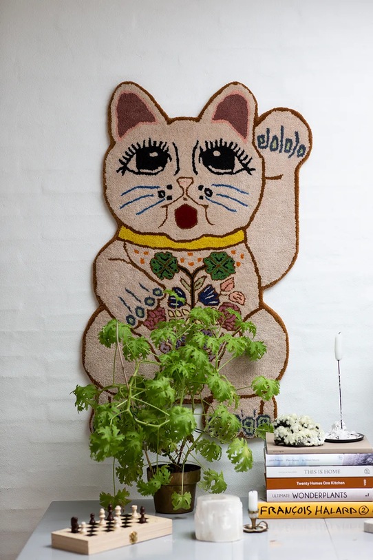 Salon i sypialnia Bongusta dywan wełniany Lucky 60 x 100 cm BON54 multicolor