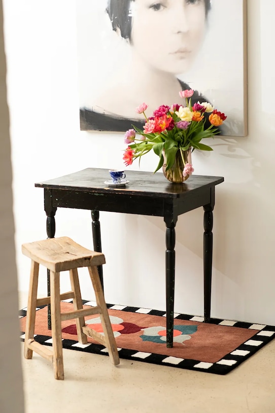 Bongusta dywan wełniany Chess 140 x 70 cm BON86 multicolor AA00