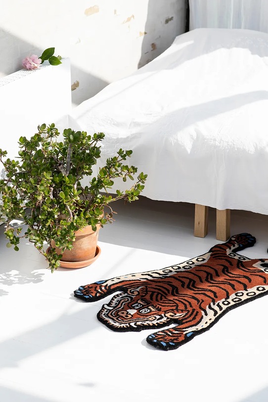 Salon i sypialnia Bongusta dywan wełniany Tiger 70 x 125 cm BON21.002 multicolor