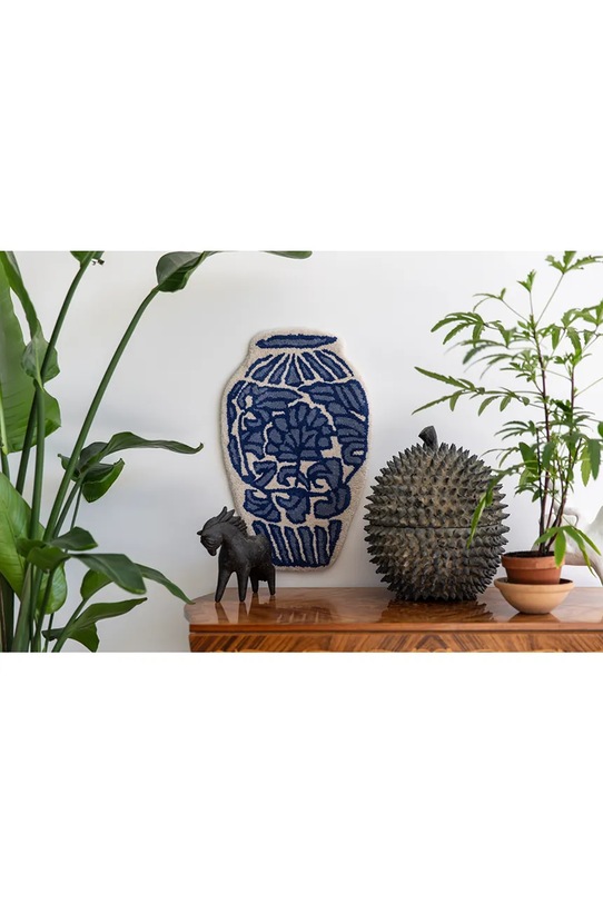 Bongusta dywanik wełniany Ming Vase 36 x 58 cm multicolor BON09.5715648001511