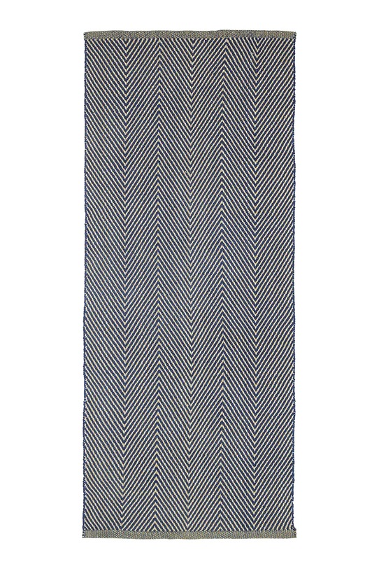 Hübsch dywan bawełniany Mellow 80 x 200 cm niebieski 701506