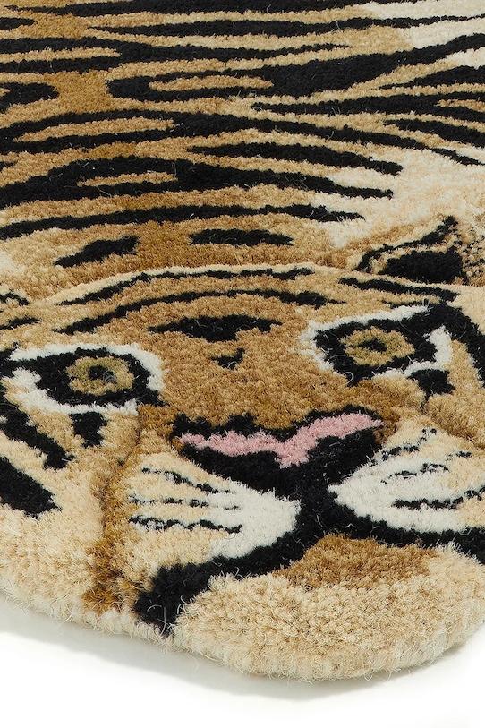 Salon i sypialnia Doing Goods dywan ozdobny wełniany 92 x 63 cm 1.45.10.004.700.3 beżowy