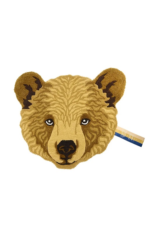 Шерстяной ковёр Doing Goods Bruno 100 x 95 cm коричневый 1.45.10.147.700.5