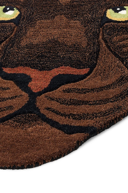 Vlnený koberec Doing Goods Nio 100 x 100 cm 1.45.10.146.900.5 hnedá AA00