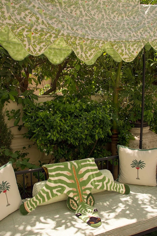 Шерстяной ковёр Doing Goods Grassy Zebra 153 x 110 cm 1.45.10.148.060.5 мультиколор