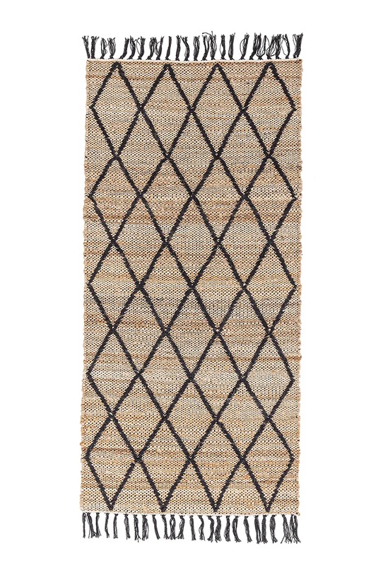 Bizzotto dywan podłogowy z materiału tekstylnego 70 x 140 cm beżowy 608293