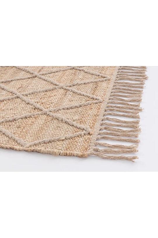 Bizzotto dywan podłogowy z materiału tekstylnego 70 x 140 cm 608294 beżowy AA00