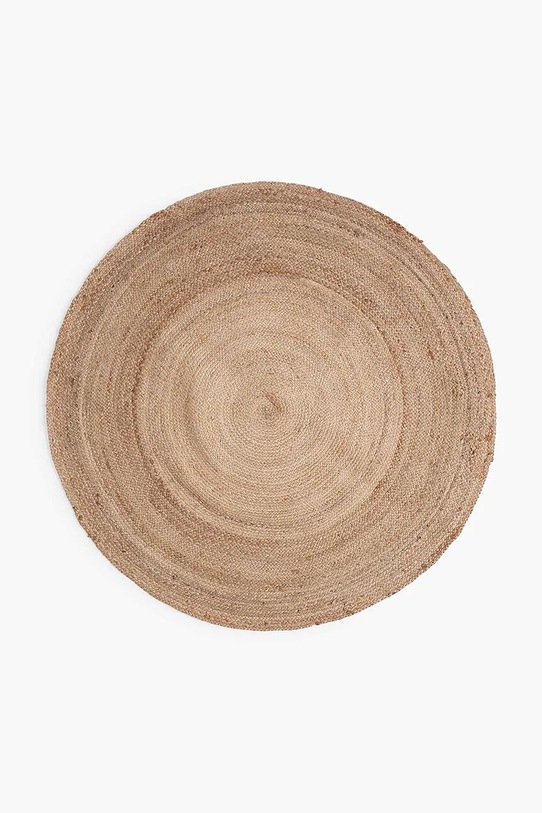 Calma House dywan ozdobny jutowy 100 cm beżowy URAL.100D.NAT