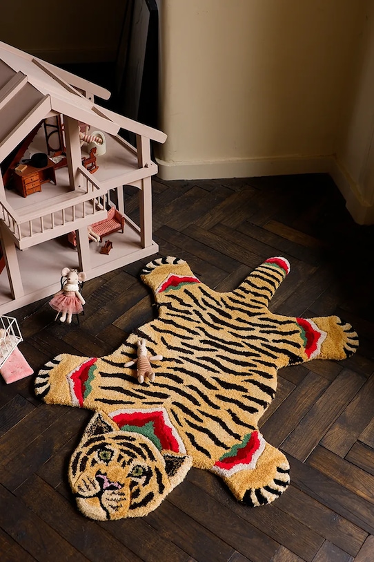 Doing Goods Covoraș decorativ cu lână 92 x 62 x 2 cm 1.45.10.097.710.3