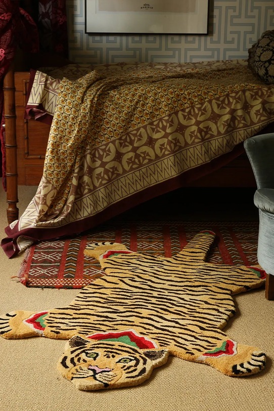 Doing Goods dywan ozdobny wełniany 144 x 93 x 2 cm multicolor 1.45.10.097.710.5