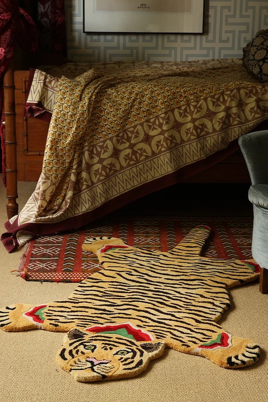 Doing Goods covor decorativ cu lână 144 x 93 x 2 cm multicolor 1.45.10.097.710.5