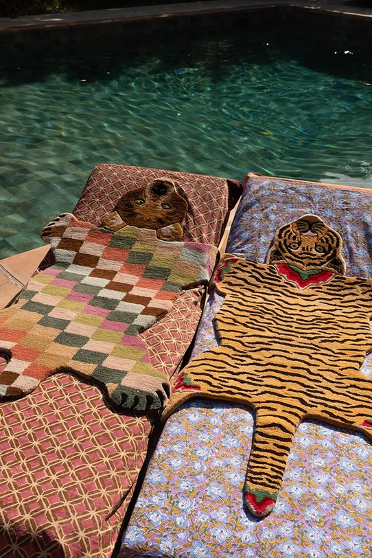 Doing Goods dywan ozdobny wełniany 144 x 93 x 2 cm 1.45.10.097.710.5