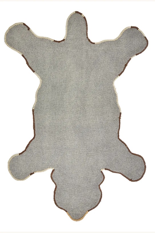 Doing Goods dywan ozdobny wełniany 145 x 97 x 2 cm 1.45.10.109.700.5 brązowy AA00