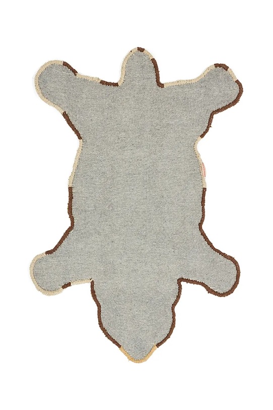 Doing Goods dywanik ozdobny wełniany 92 x 62 x 2 cm 1.45.10.110.700.3 brązowy AA00