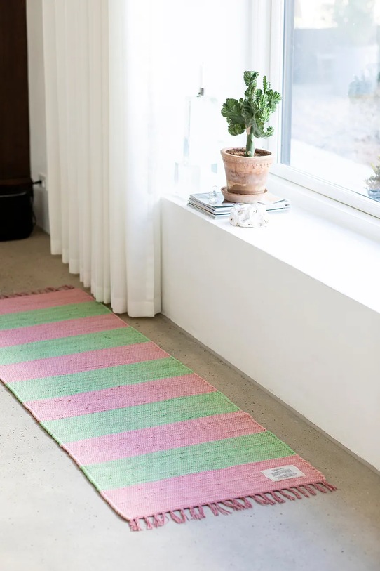 Salon i sypialnia Bongusta dywan ozdobny bawełniany 60 x 200 cm BON93.5715648002327 multicolor