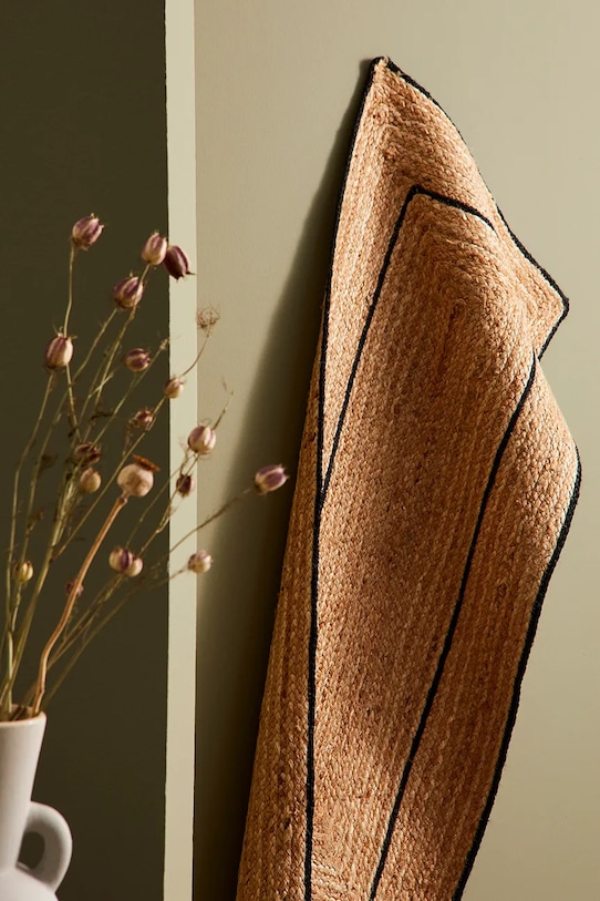 Salon i sypialnia Bizzotto dywan podłogowy jutowy 60 x 150 cm 608303 beżowy