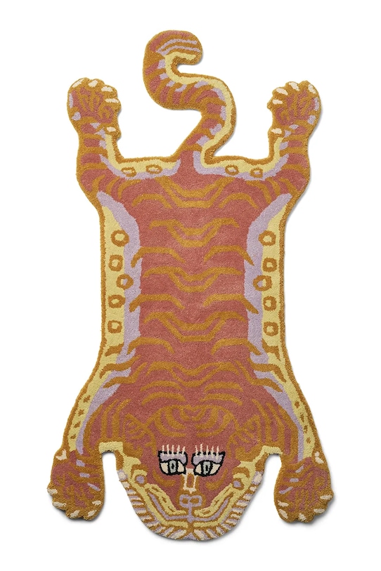 Bongusta dywanik podłogowy wełniany 70 x 125 cm multicolor BON35