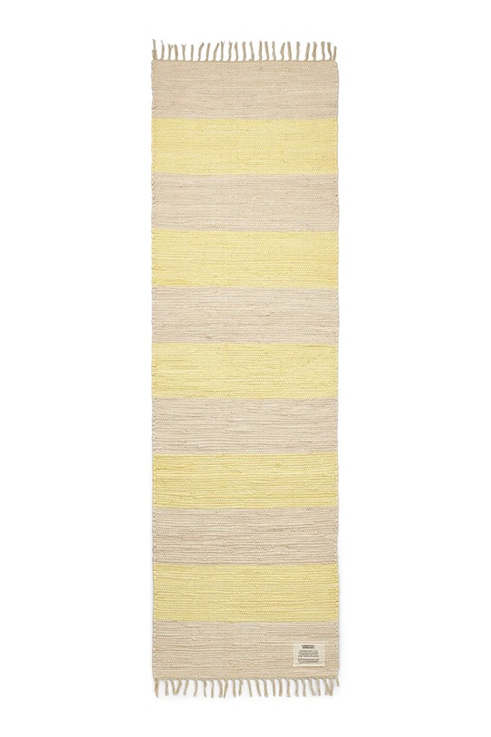 Bongusta dywan ozdobny bawełniany 60 x 200 cm żółty BON93.006