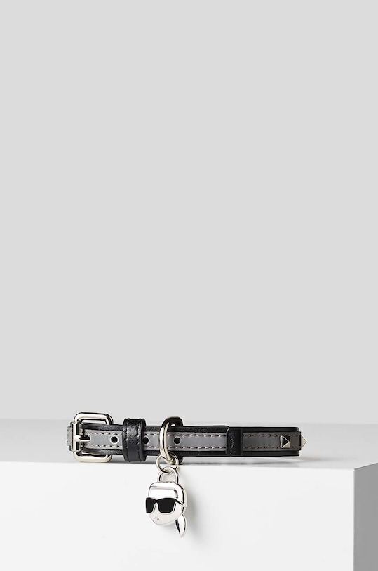 Obojok pre domáce zvieratá Karl Lagerfeld sivá 235W4006