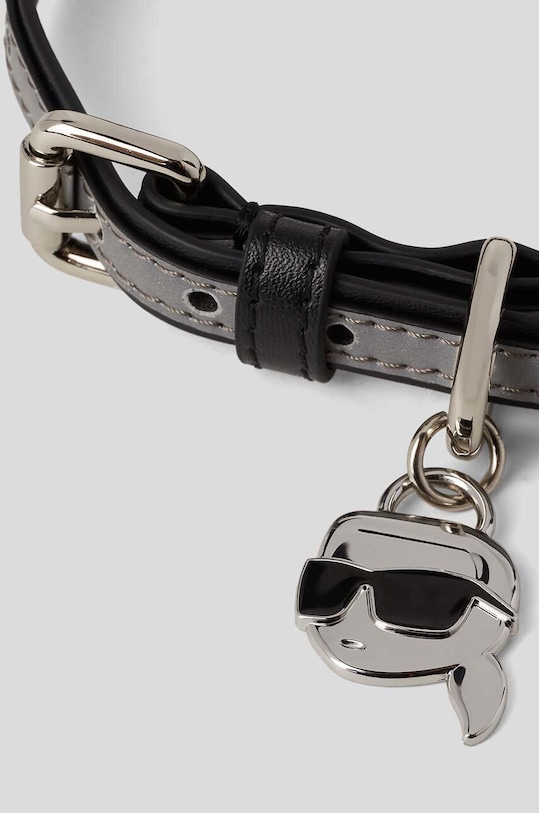 Obojok pre domáce zvieratá Karl Lagerfeld 235W4006 sivá AA00