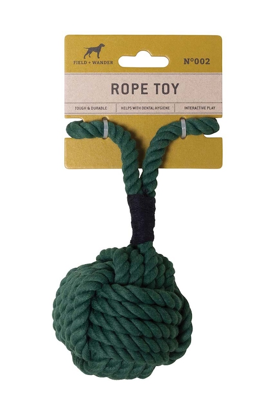 Field + Wander zabawka dla psa Dog Rope Toy zielony FAW002UK