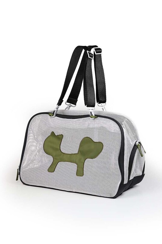 Lifestyle Nosič pro domácí mazlíčky United Pets Mesh Bag ECO TP1551NV šedá