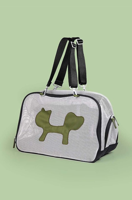 Nosič pro domácí mazlíčky United Pets Mesh Bag ECO TP1551NV šedá