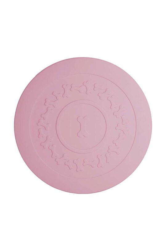 Χαλάκι για μπολ κατοικίδιων ζώων United Pets Plate Placemat ροζ GV0632RO20