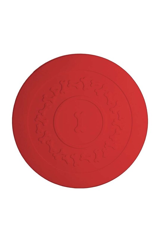 United Pets un tampon pentru castronul animalului dvs. de companie Plate Placemat rosu GV0632RS17