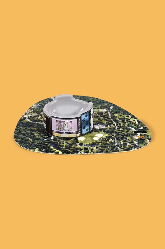 Лайфстайл Миска для домашнього улюбленця United Pets New York x Seletti SE0102NY барвистий