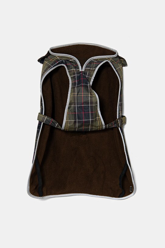 Плащ для собаки Barbour Tartan Waterproof Dog зелений DCO0012TN11