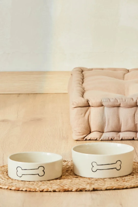 Lifestyle Calma House castron pentru câini Sasha 14 x 5 cm SASHA.DOGS.CRU bej