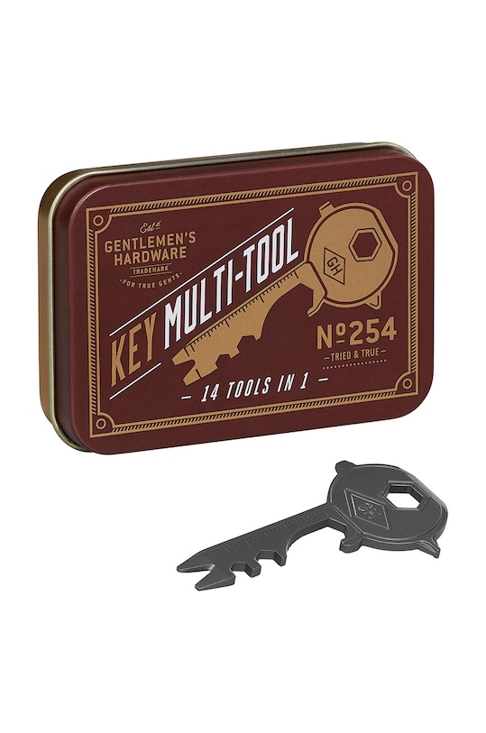 Gentlemen's Hardware multitool w kształcie klucza GEN254UK multicolor AA00
