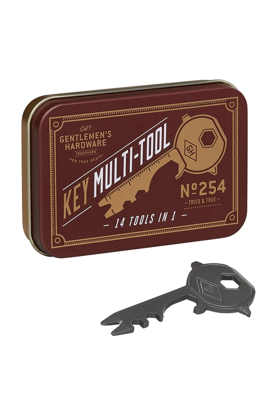 Gentlemen's Hardware multitool w kształcie klucza GEN254UK multicolor AA00